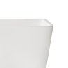 Wanna wolnostojąca ROMA z pokrywką WHITE  - 170 x 80 cm