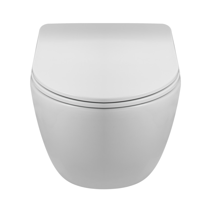 Miska podwieszana LUNA WC biała tornado