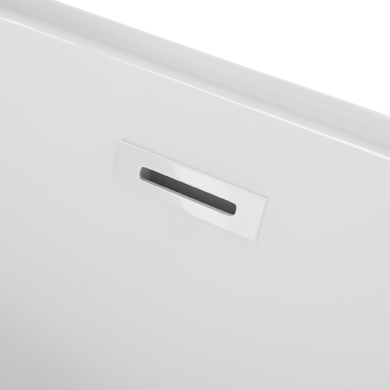 Wanna wolnostojąca przyścienna VIVA z pokrywką WHITE - 150 x 75 cm