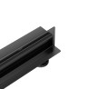 W-Drain NEXT 2w1 Odpływ liniowy ścienny 60 cm dwustronny czarny