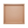 WALL-BOX NO RIM - Półka wnękowa bezramkowa COPPER 30x30x10 cm