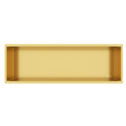 WALL-BOX NO RIM - Półka wnękowa bezramkowa GOLD 90x30x10 cm