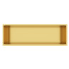 WALL-BOX NO RIM - Półka wnękowa bezramkowa GOLD 90x30x10 cm