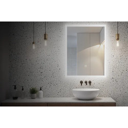 Lustro podświetlane 60x100 cm COSMO- Antypara, Ściemnianie, Zmiana Barwy