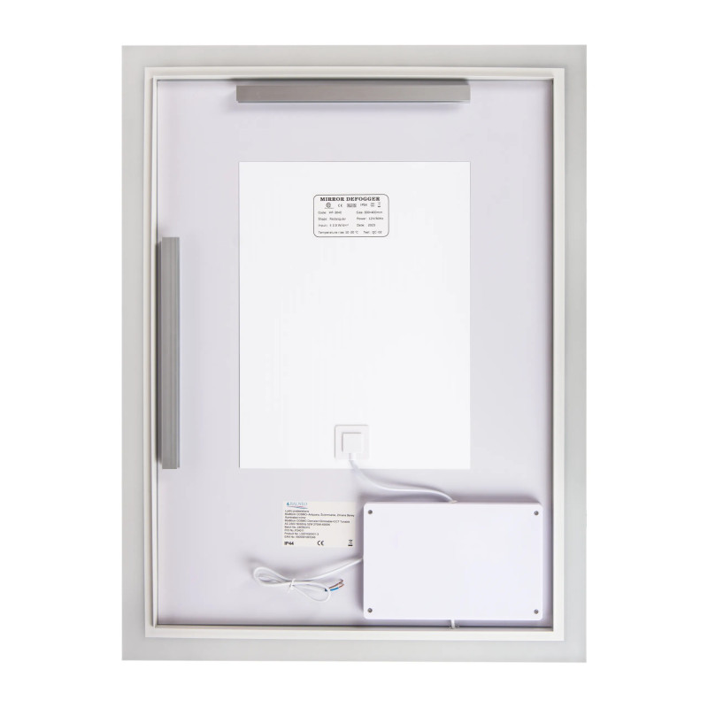 Lustro podświetlane 60x120 cm COSMO- Antypara, Ściemnianie, Zmiana Barwy