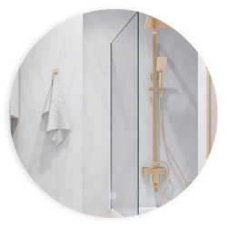 Lustro podświetlane ROCO 60 cm- Antypara, Ściemnianie, Zmiana barwy