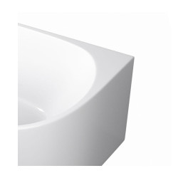 Wanna wolnostojąca narożna lewa AVOLA z pokrywką GOLD - 150 x 75 cm