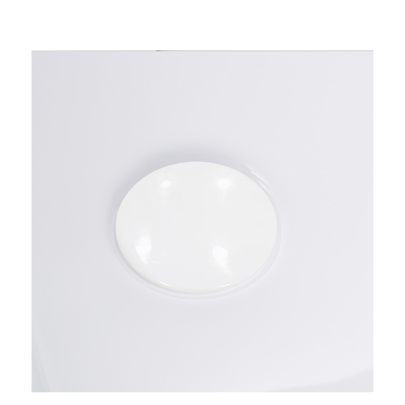 Wanna wolnostojąca narożna lewa AVOLA z pokrywką WHITE - 150 x 75 cm