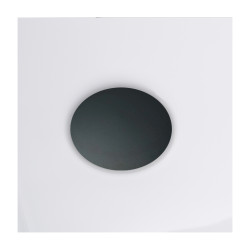 Wanna wolnostojąca narożna lewa AVOLA z pokrywką BLACK - 150 x 75 cm