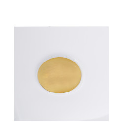 Wanna wolnostojąca narożna lewa AVOLA z pokrywką GOLD - 150 x 75 cm