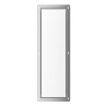 WALL-BOX BRUSH "L" LEWY - WHITE GLASS 68,2 x 23,2 x 15 cm