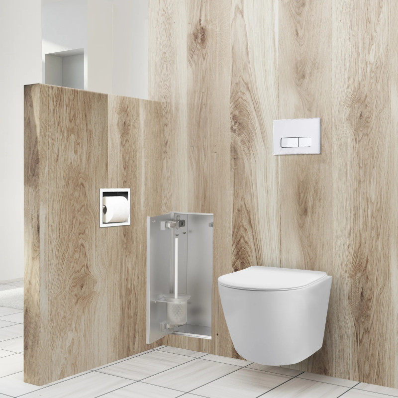 WALL-BOX BRUSH "S" LEWY - TILES (Pod płytkę) 53,2 x 23,2 x 15 cm