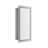 WALL-BOX BRUSH "S" LEWY - WHITE GLASS 53,2 x 23,2 x 15 cm