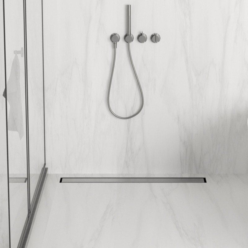 Duplex Next 2w1 Odpływ liniowy 60 cm dwustronny Gun Metal