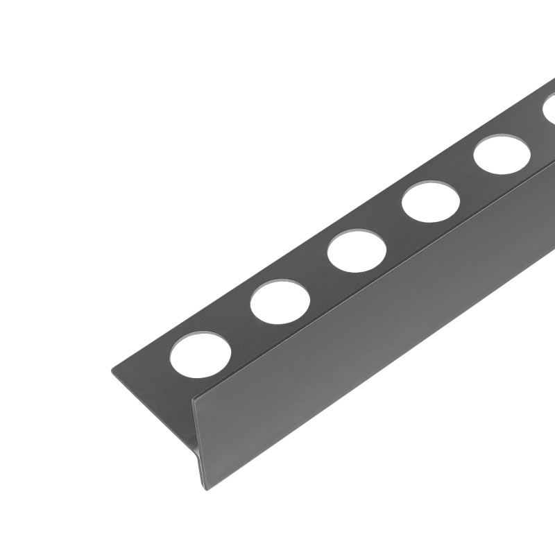 Listwa spadkowa podłogowa lewa 120 cm Gun Metal