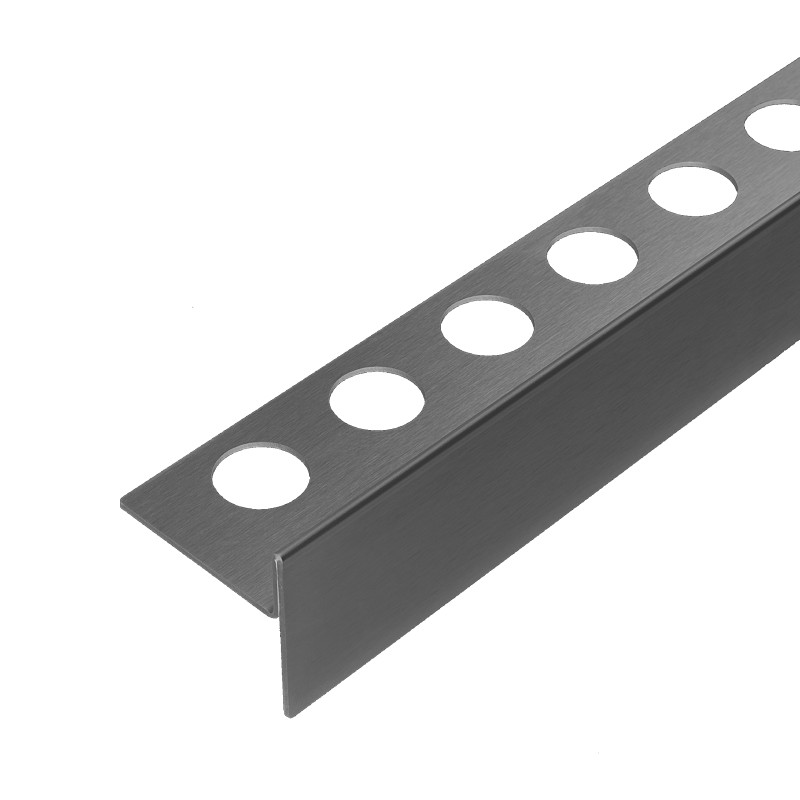 Listwa spadkowa podłogowa prawa 120 cm Gun Metal