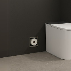 WALL-BOX PAPER 3 - Magazynek na papier Gun Metal