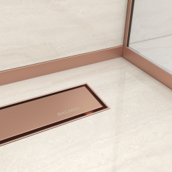 Listwa spadkowa podłogowa prawa 170 cm Copper