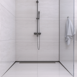 Listwa spadkowa podłogowa prawa 170 cm Black