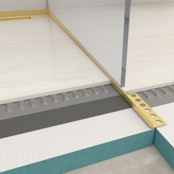 Listwa spadkowa podłogowa prawa 170 cm Gold