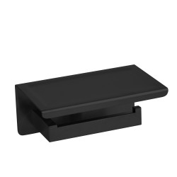 Uchwyt na papier z półką na telefon QARX - BLACK