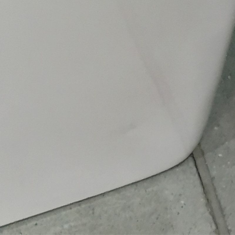 II gatunek Wanna wolnostojąca narożna prawa AVOLA WHITE - 170 x 80 cm