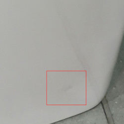 II gatunek Wanna wolnostojąca narożna prawa AVOLA WHITE - 170 x 80 cm