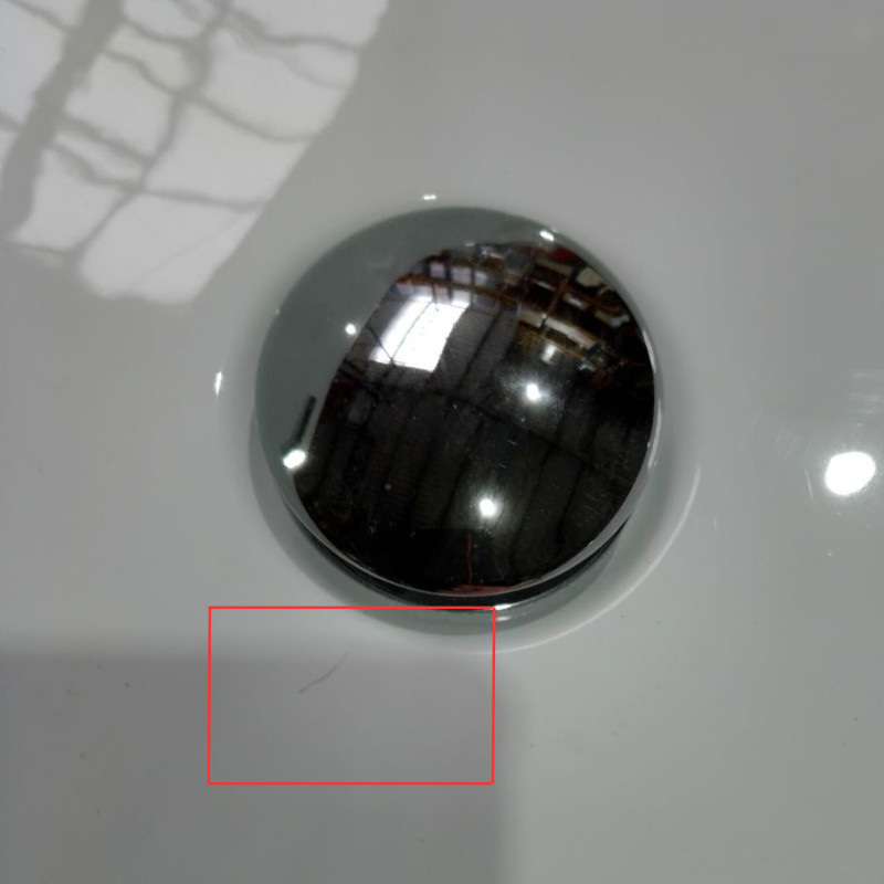 II gatunek Wanna wolnostojąca narożna prawa AVOLA WHITE - 170 x 80 cm