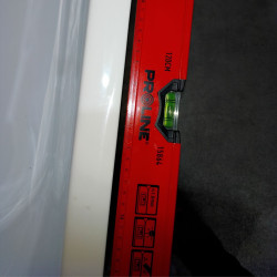 II gatunek Wanna wolnostojąca narożna lewa AVOLA WHITE - 160 x 80 cm