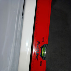 II gatunek Wanna wolnostojąca narożna lewa AVOLA WHITE - 160 x 80 cm