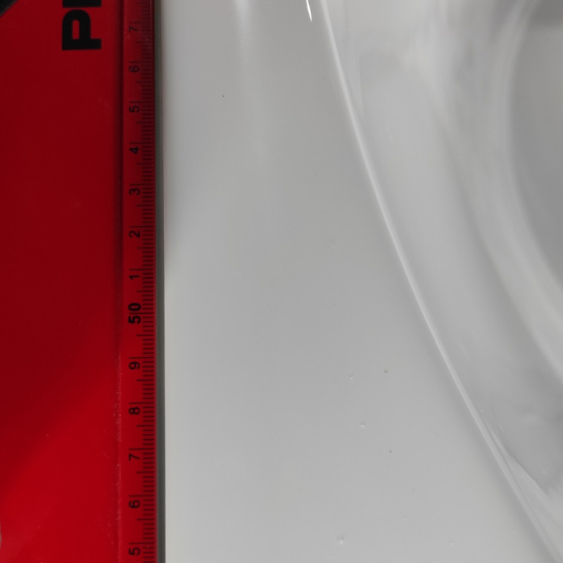 II gatunek Wanna wolnostojąca narożna prawa AVOLA WHITE - 170 x 80 cm