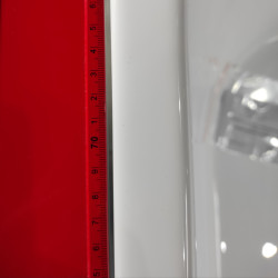 II gatunek Wanna wolnostojąca narożna prawa AVOLA WHITE - 170 x 80 cm