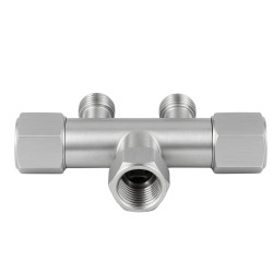 Zawór kątowy model 3 INOX 1/2 x 1/2 x 1/2