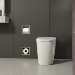 WALL-BOX PAPER 2 - Magazynek na papier Gun Metal