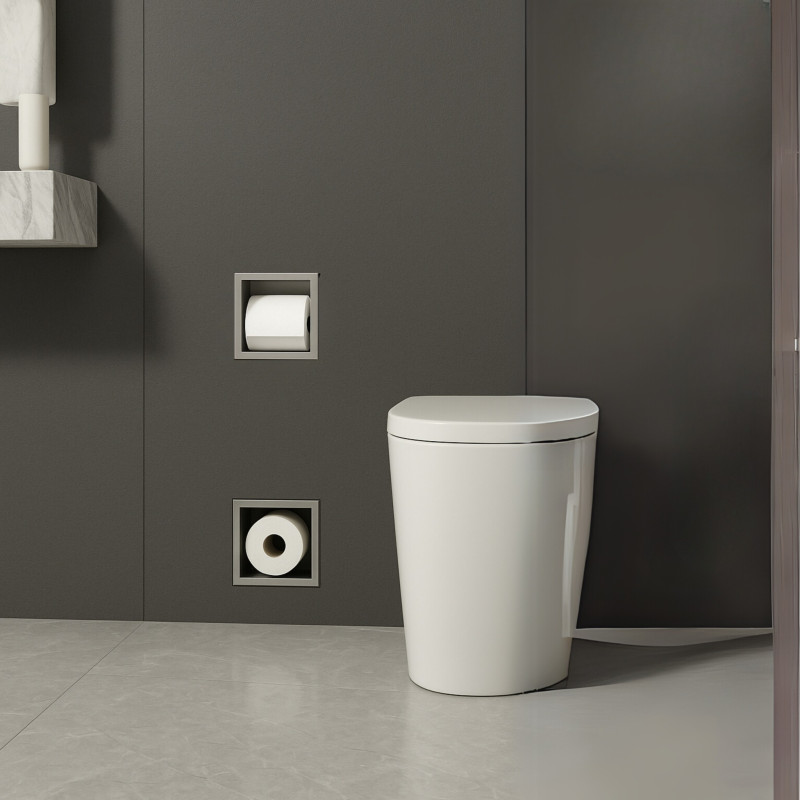 WALL-BOX PAPER 2 - Magazynek na papier Gun Metal