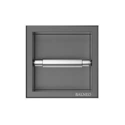 WALL-BOX PAPER 1 - Magazynek na papier GUN METAL