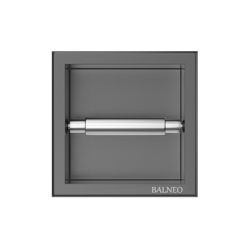 WALL-BOX PAPER 1 - Magazynek na papier GUN METAL