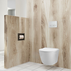 WALL-BOX PAPER 1 - Magazynek na papier GUN METAL