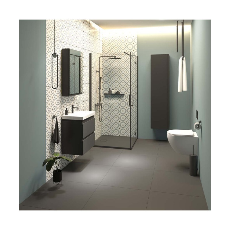 Mito Cersanit miska WC z deską wolnoopadającą wisząca bez kołnierza ze spłukiwaniem wirowym biały połysk