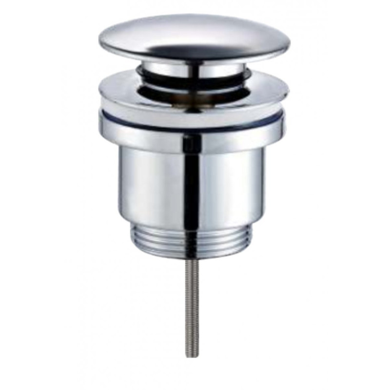 Uniwersalny Korek Click-Clack Chromowany - Styl i Wygoda dla Twojej Łazienki