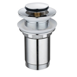 Elegancki Korek Click-Clack Metalhurt, bez Przelewu, Chromowany Design