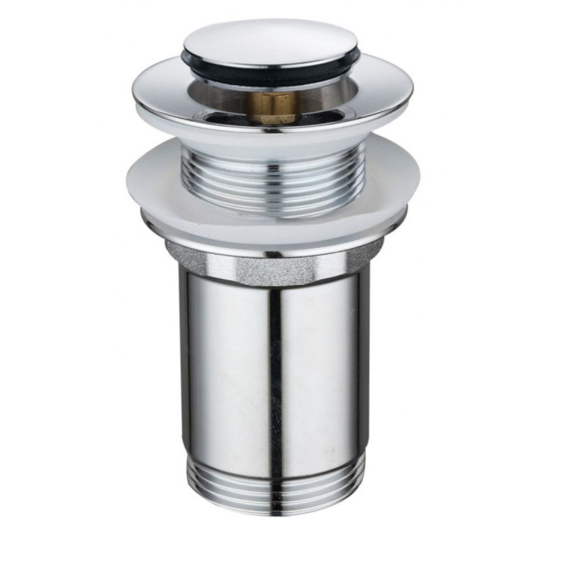 Elegancki Korek Click-Clack Metalhurt, bez Przelewu, Chromowany Design