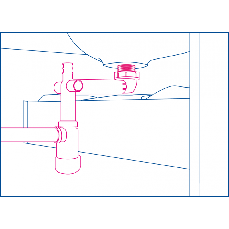 Syfon Teleskopowy Premium z Chromowanym Przelewem - Oszczędność i Elegancja dla Twojej Łazienki
