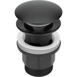 Stylowy Korek Click-Clack Okrągły NHC_N10P - Elegancja i Funkcjonalność w Czerni