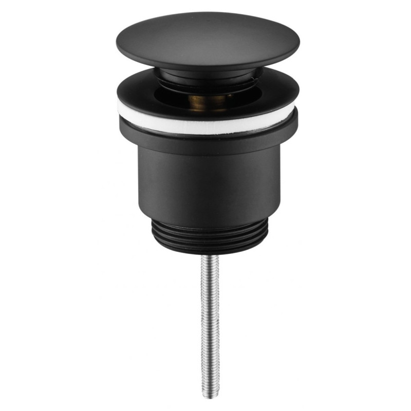 Innowacyjny korek click-clack z mosiądzu w kolorze czarnym - stylowy i uniwersalny!