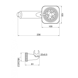 Prysznic Marzeń Alize 5F – Odświeżenie w Każdej Kropli!