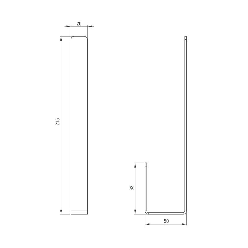 Stylowy Uchwyt na Papier Mokko Bianco - Elegancja w Bieli ADM_A231