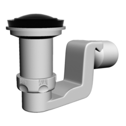 Przełomowy Syfon Brodzikowy River 19079 - Nowoczesna Funkcjonalność łazienki