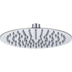 Elegancka Deszczownica RONDO SLIM 200mm z Chromowaną Powłoką i Antykamiennym Systemem