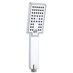 KVADRATO Słuchawka Prysznicowa 3w1 - Elegancka Chromowana Klasa A+ Anti-Kamień